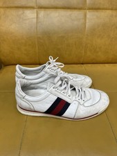 GUCCI scarpe da ginnastica ACE Sneakers ITALIA scarpe uomo 233334 Autentiche