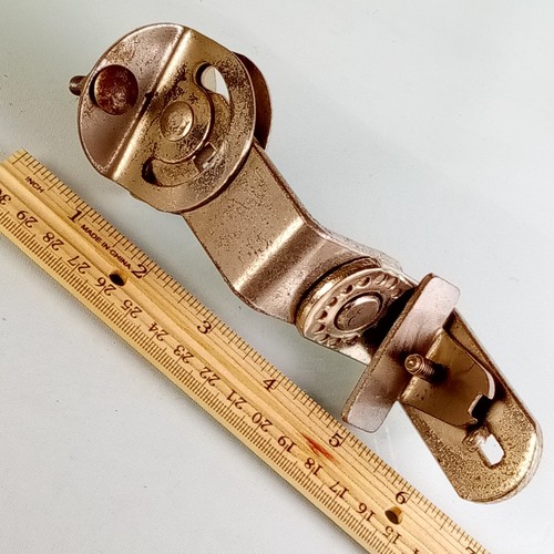 *Slingerland Clamp-On Ratchet Tom Mount Bass Drum Wood-Hoop Radio King 50s #1285 - Picture 3 of 3