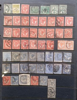 Stamps Queensland Selection × 54 Good/Fine Used Free Post