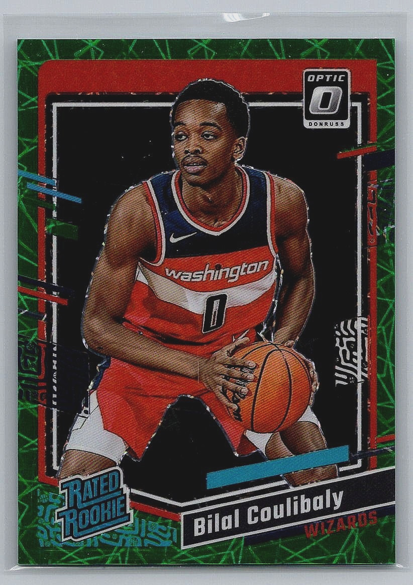 2023-24 Donruss Optic Rated Rookie Bilal Coulibaly #243 Green Velocity /49 *