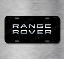 NEW Range Rover License Plate CAR SUV Truck
