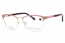 DRAPER JAMES Women Eyeglasses Size 52mm-140mm-16mm