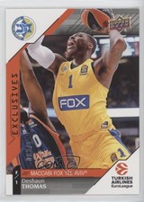 2017-18 Upper Deck Euroleague Exclusives /100 Deshaun Thomas #45 0a2