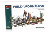 Miniart 49012 1/48 MilitäR Feldwerkstatt Bausatz Kit Vari