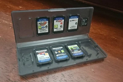 PS Vita Game Bundle 6 Games + 4GB Memory Card. Spy hunter, WipEout, mxgp, fifa - Image 1 of 4