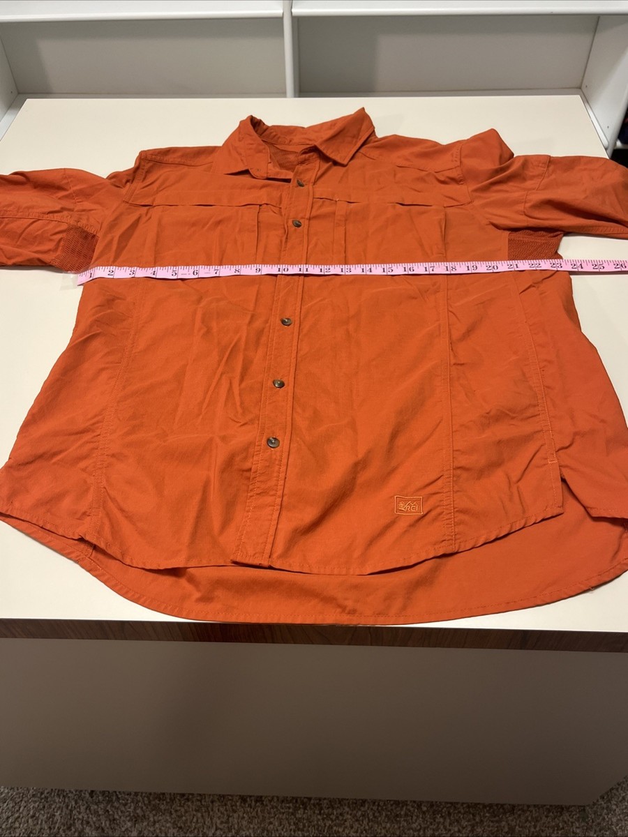 Chemise homme REI Co-Op XL haute boutonnée en flanelle