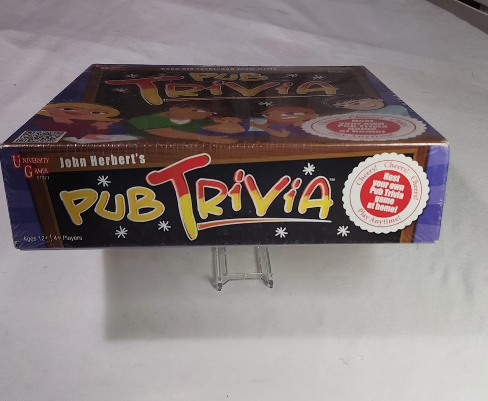 John Herbert's PUB TRIVIA - University Games 2012 Old Fashioned Team Trivia NEW - Image 3 of 4