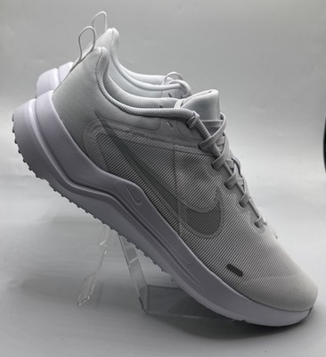 Nike Downshifter 12  Men s size 11.5 Running Sneakers DD9293-100 White Platinum