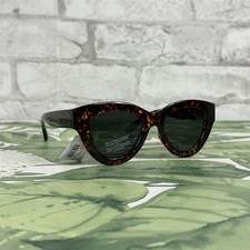 J.crew Womens Brown Tortoise Chunky-frame Sunglasses Cj196