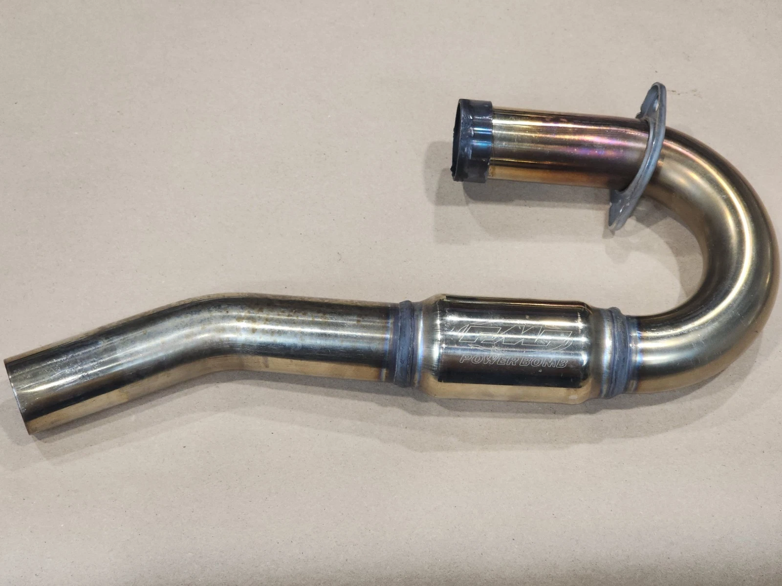 FMF PowerBomb Stainless Header 042094 Kawasaki 06-11 KX450F 08-18 KLX450R