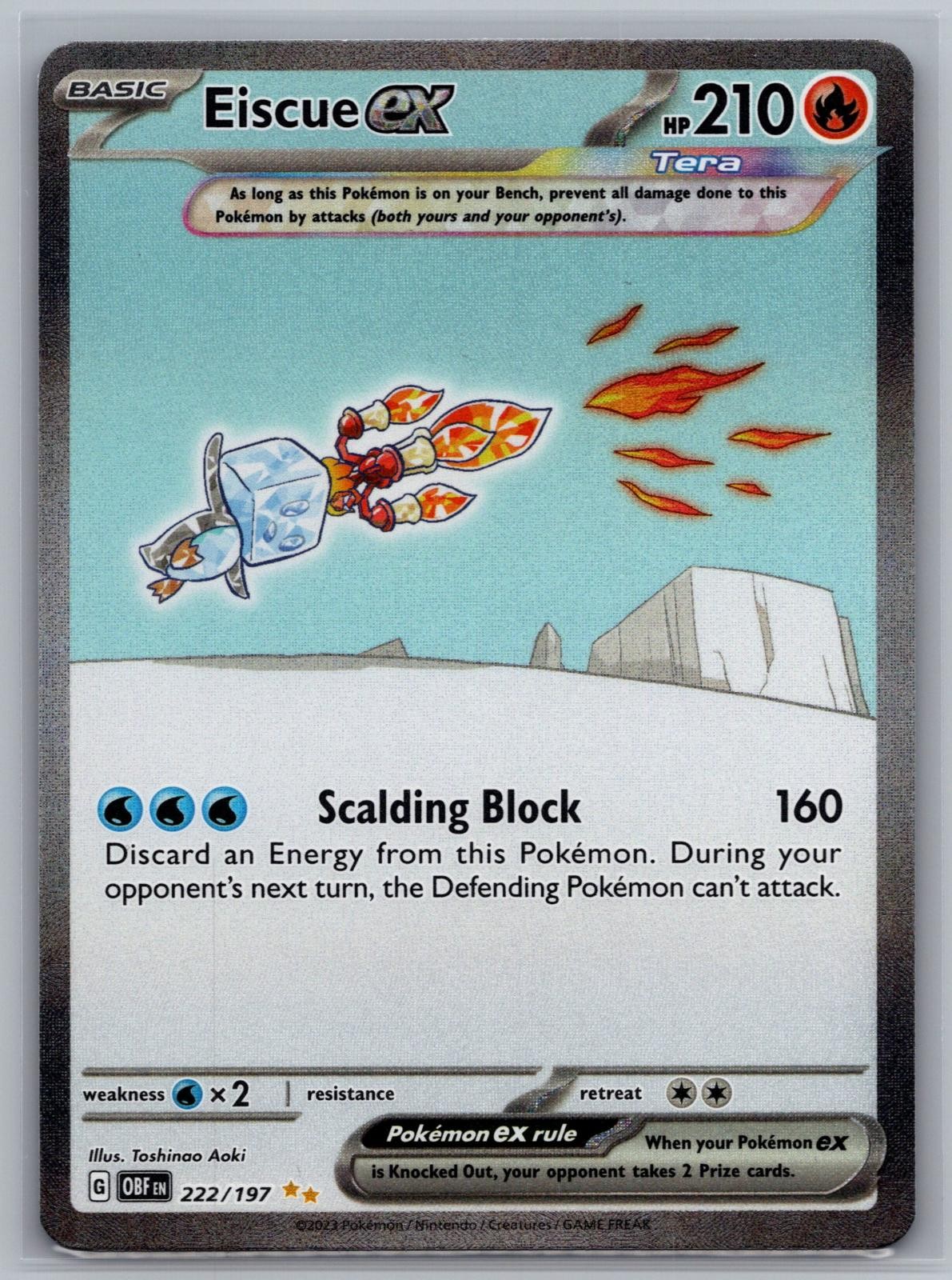 Eiscue ex 222/197 Holo