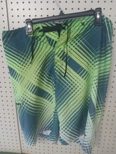 Men's Hurley 90s Vintage Surfing Swimming Board Shorts Size 34