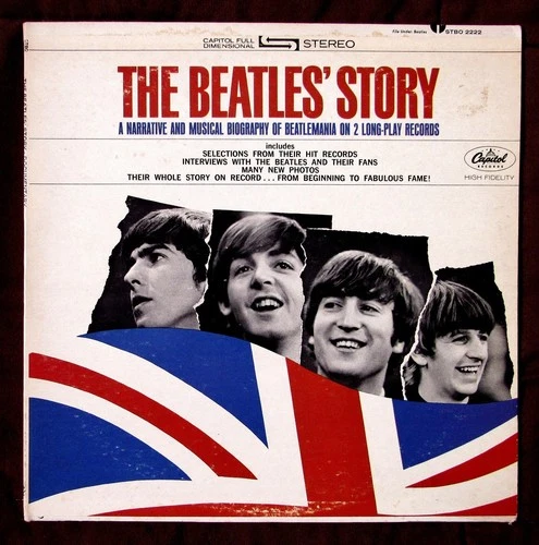 Beatles’ Story 2-LP UNCONFIRMED 1970 “Mfd. By Apple” on the Side 2 Labels, EX!