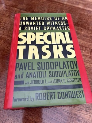Special Tasks: Memoirs Soviet Spymaster Sudoplatov HC 1st Ed 1994