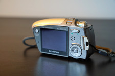 Olympus Stylus Verve Digital Camera Silver 4 MP Tested Working NO CHARGER