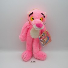 D2709C Pink Panther Banpresto 1995 Plush 8" Stuffed Toy Doll Japan