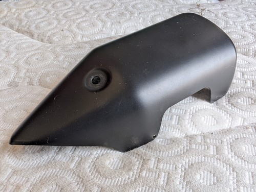 Yamaha MT10 2016-2020 Metall Auspuff Schalldämpfer Hitzeschild (schwarz) OEM #G2