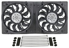 Derale High Output Dual 12 Electric Rad Fanplastic Shroud Kit