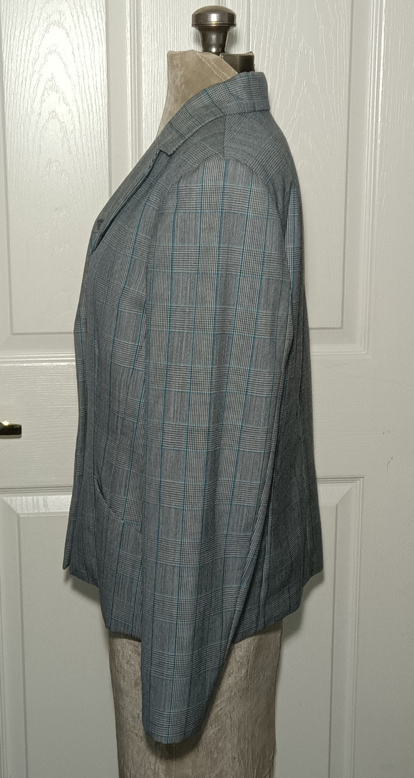 Pendleton 2 Button Blazer Glen Plaid  Wool Pocket… - image 5