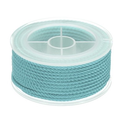 Nylon Thread Twine Beading Cord, 36ft Bracelets String Cord Rope, Light Blue