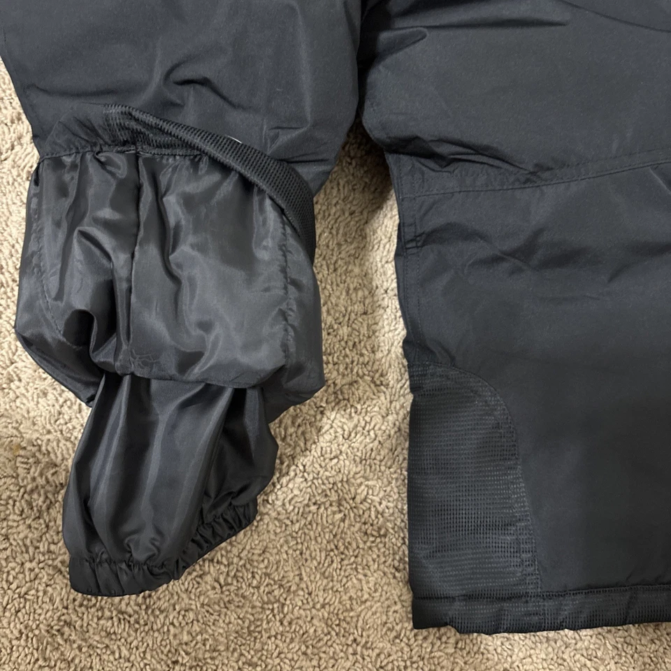 Pantalones de esquí de nieve impermeables para todo clima Zeroxposur talla 4/5 nuevos negros * Foto 3 de 3