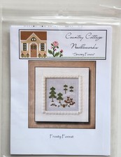 Frosty Forest - Snowy Foxes - Cross Stitch Chart by Country Cottage Needleworks