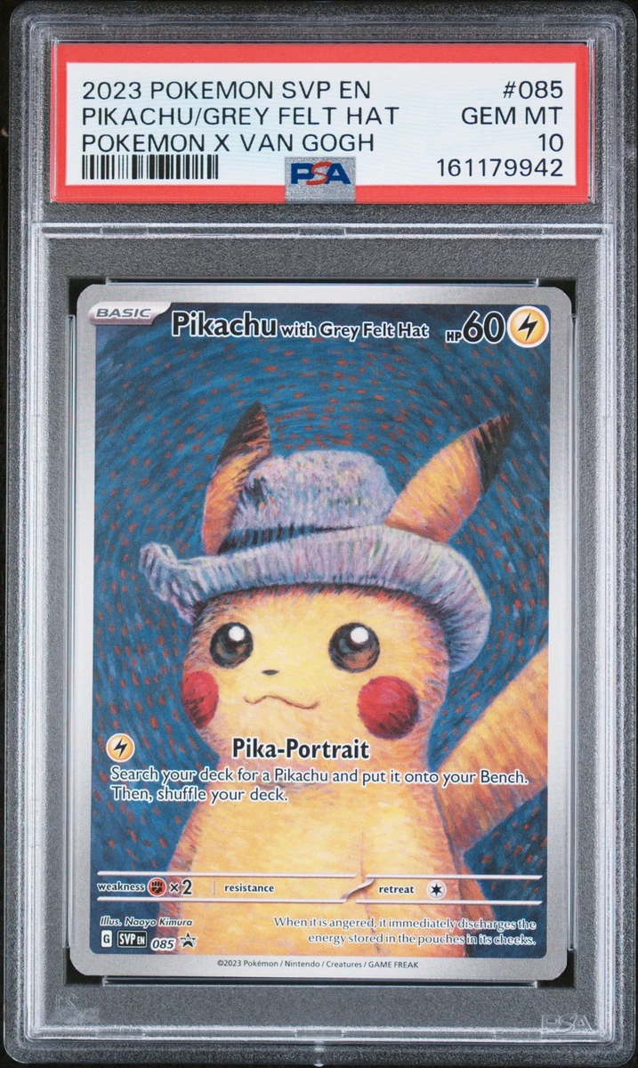 Preços baixos em Pikachu with Grey Felt Hat 085 Sv: Scarlet