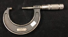 "Central Tool Co. Auburn R.I." 2-inch Micrometer "Certified Accuracy"