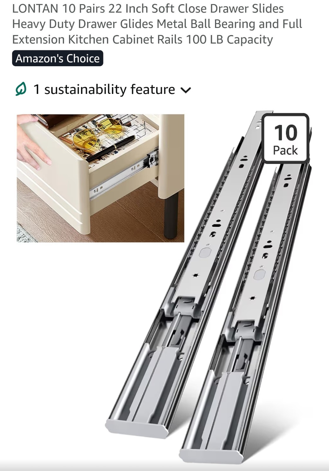 Heavy Duty Drawer Glides Metal