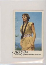 1969 Dutch Gum Serie T Printed in Holland Marie Versini #28 f5h