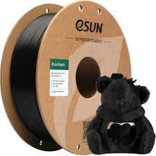 eSUN PLA Basic Filament 1.75mm, 1KG Spool (2.2 LBS) High Speed Printing 3D Print