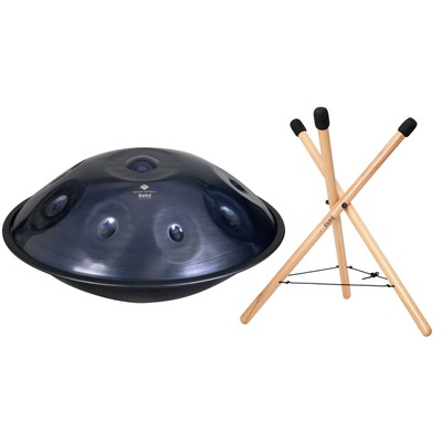 Sela Melody Handpan Bundle C# Kurd - inkl. Ständer Medium