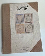 Stampin Up Magazine, A Stampers Journal 1996-1997. W/ Lot Of Various Paper/env.