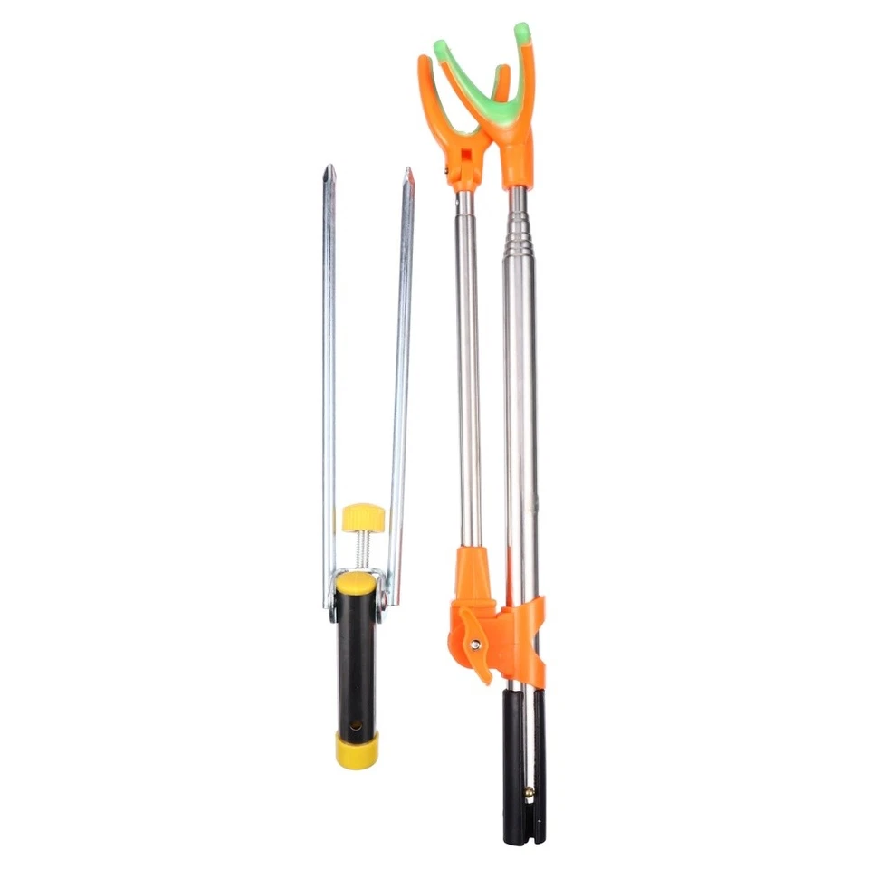 1pc Fishing Rod Holder Adjustable Fishing Pole Stand Outdoor Fishing Rod Rack - Image 4 of 4