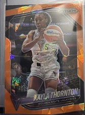 2025 Panini Prizm WNBA - Kayla Thornton #17 Orange Ice Prizm