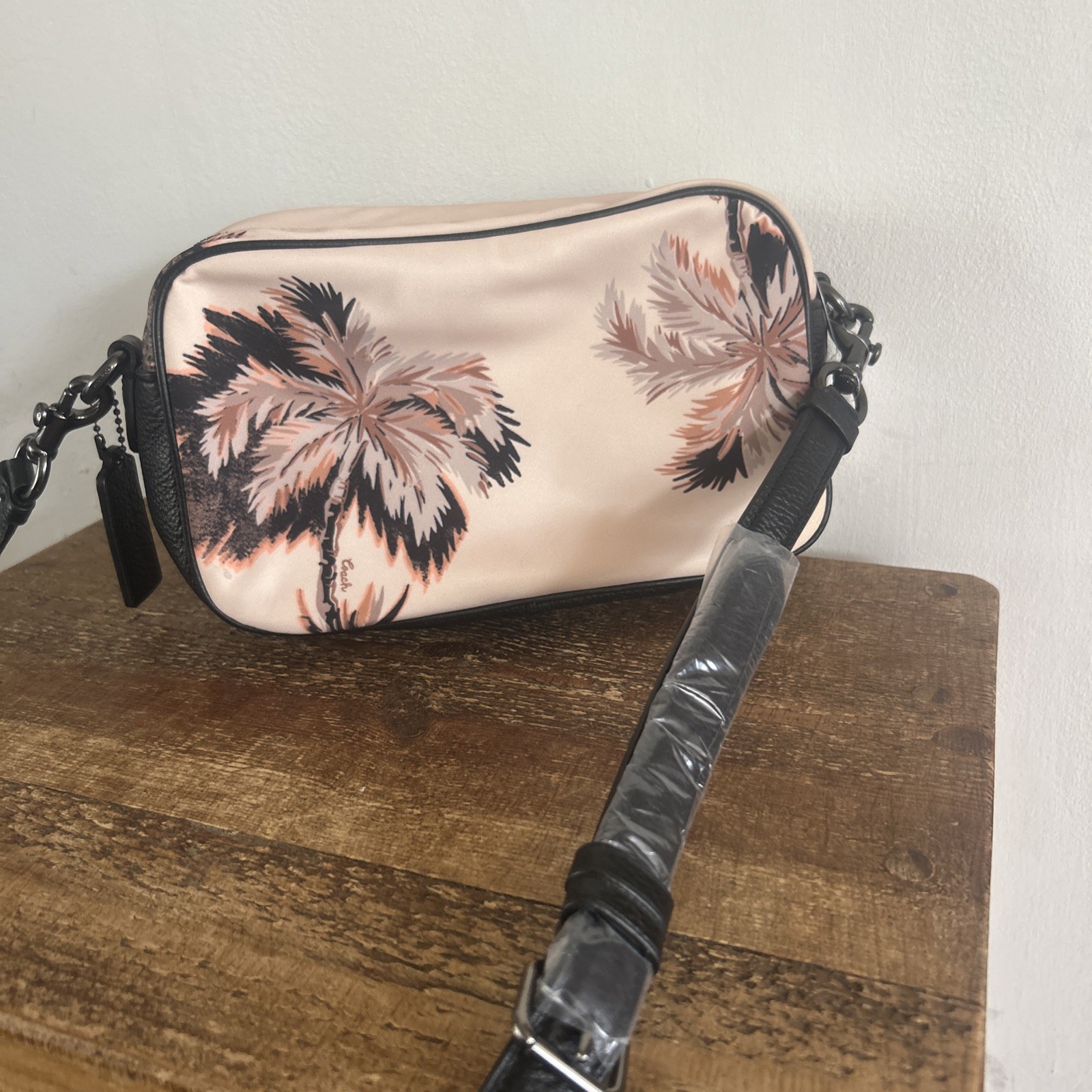 414 Coach Palm Print Courtney BNWT image 8