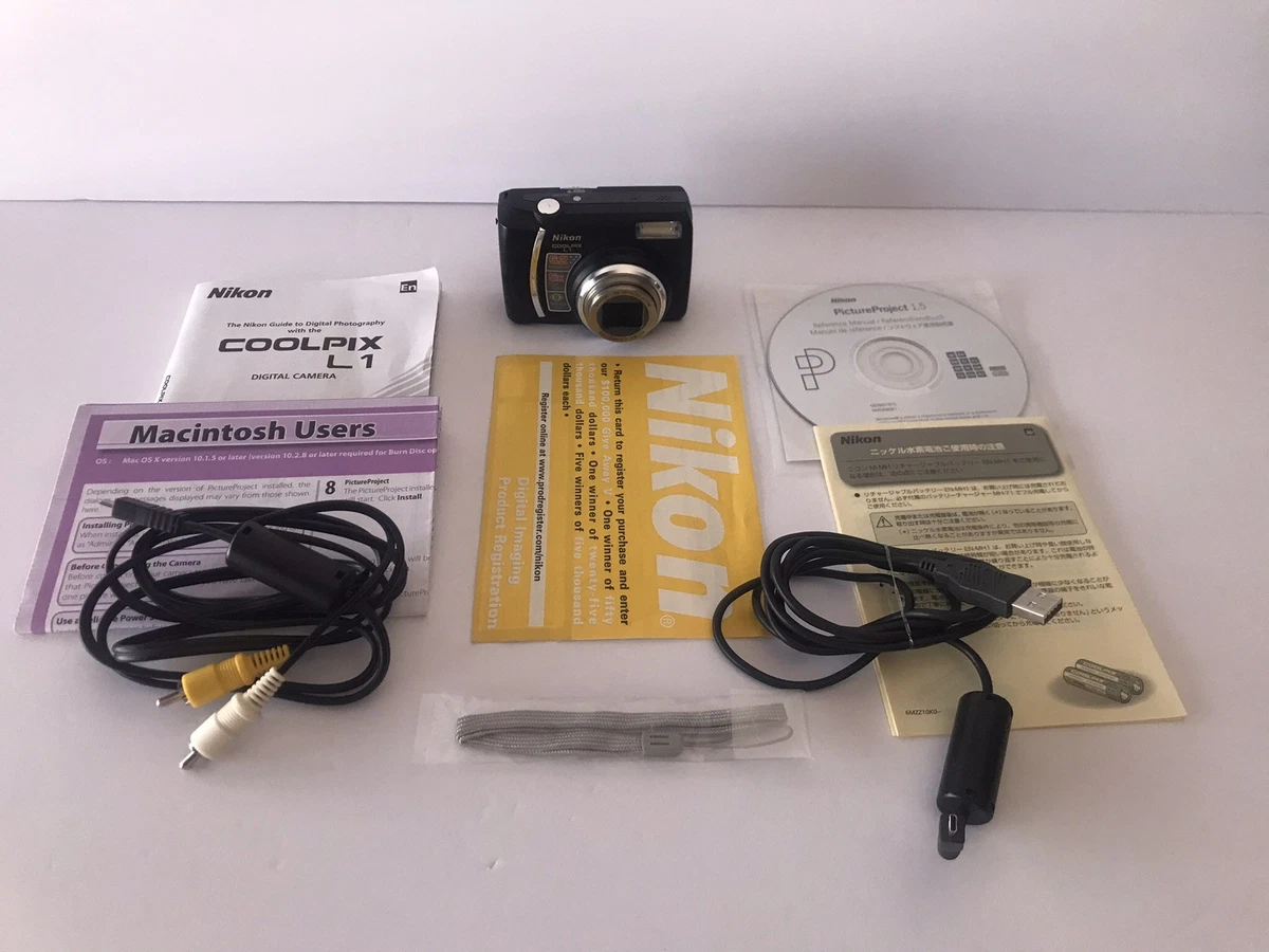 Nikon Coolpix L1 Digital Cameras for Sale | Shop New & Used