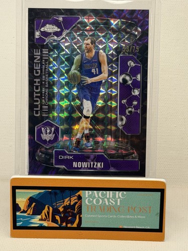 2025 Topps Chrome Dirk Nowitzki Base (RAW)
