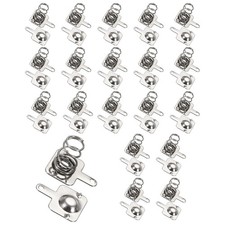 20Pcs Battery Spring Contact 10 x 8mm Positive Negative Unipolar, One Way