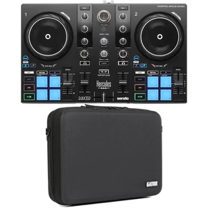 Hercules DJ DJControl Inpulse 200 mk3 2-channel DJ Controller with Case