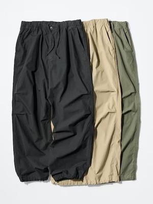 UNIQLO Parachute Pants S M L  Black Beige Olive Men 486042 NWT
