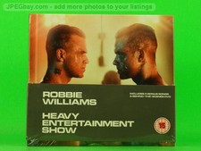 ROBBIE WILLIAMS HEAVY ENTERTAINMENT SHOW (BOOK SLEEVE) (Z116) 16 Track DVD Album
