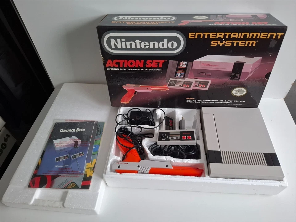Original Nintendo NES console Konsole Set Sammlung OVP boxed RARITÄT Famicom - Bild 2 von 4