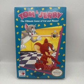 Tom & Jerry The Ultimate Game of Cat and Mouse NES 1991 OTTIMO CIB completo
