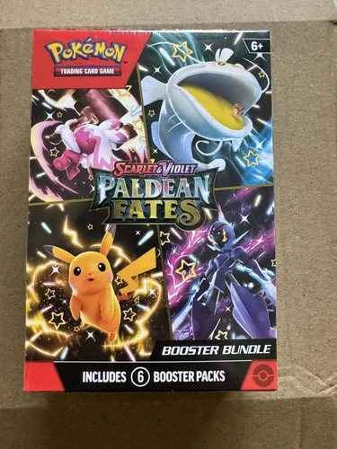 POKEMON TCG SCARLET & VIOLET PALDEAN FATES BOOSTER BUNDLE | IN HAND
