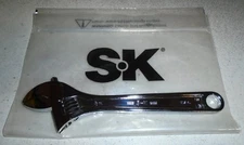 NEW! SK S-K Tool 8" Adjustable Wrench Adjust to Sizes 0-1 1/8" USA