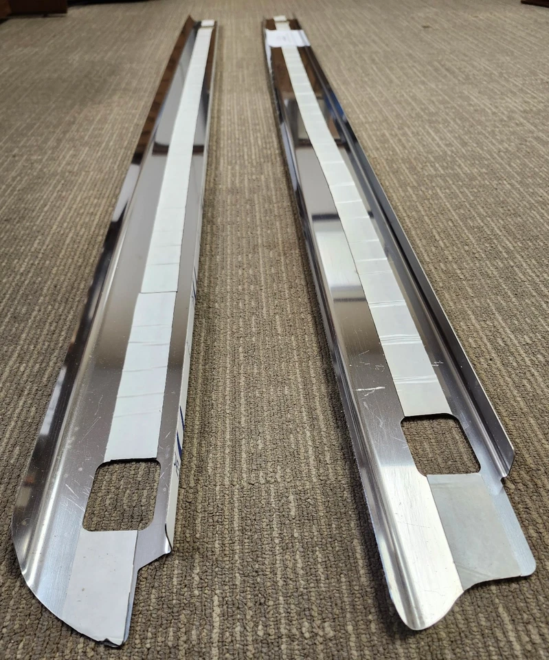 NUEVO ICI 09'+ Dodge RAM platón corto 6,5' tapas de riel de cama de acero inoxidable con SH 48048SH Foto 4 de 4