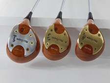 Vintage Refinished MacGregor DXW9 1, 3  4 Woods - 1968, firm flex