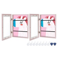 Art Frame 8.5x11 Front Opening Frames for Wall 3D Picture, 2 Pcs, Pink