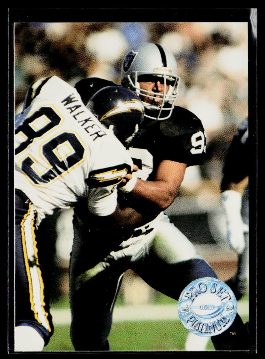 1991 Pro Set Platinum #55 Greg Townsend